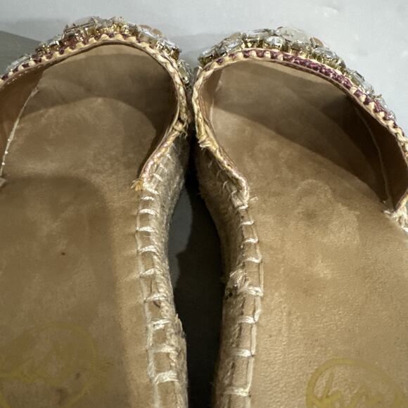 WHITE MOUNTAIN PLATFORM Woman’s SANDALS Rhinestone Colorful Size 7.5 M - Picture 8 of 11